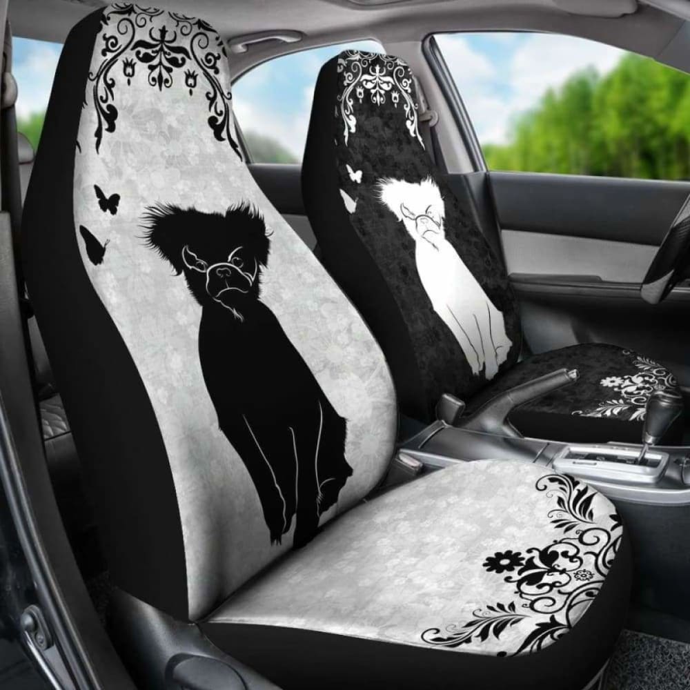 Japanese Chin Car Seat Covers 195016 - YourCarButBetter