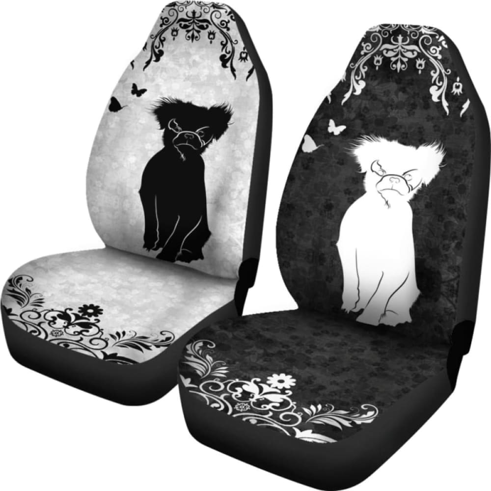 Japanese Chin Car Seat Covers 195016 - YourCarButBetter
