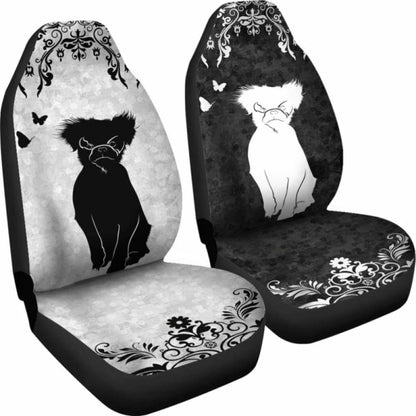 Japanese Chin Car Seat Covers 195016 - YourCarButBetter