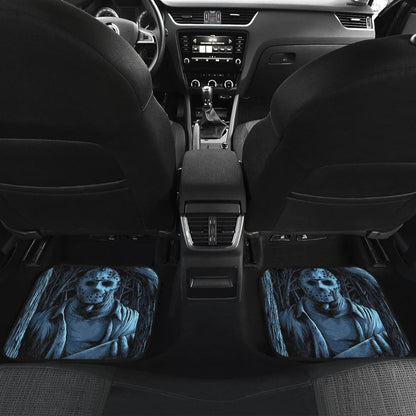 Jason Voorhees Art Friday The 13Th Car Floor Mats Movie Fan Gift 210101 - YourCarButBetter