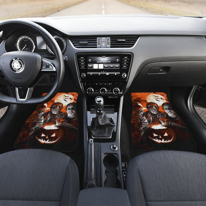 Jason Voorhees Freddy Krueger Michael Myers Horror Car Floor Mats 210101 - YourCarButBetter