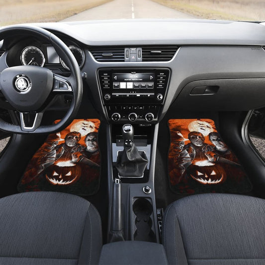 Jason Voorhees Freddy Krueger Michael Myers Horror Car Floor Mats 210101 - YourCarButBetter