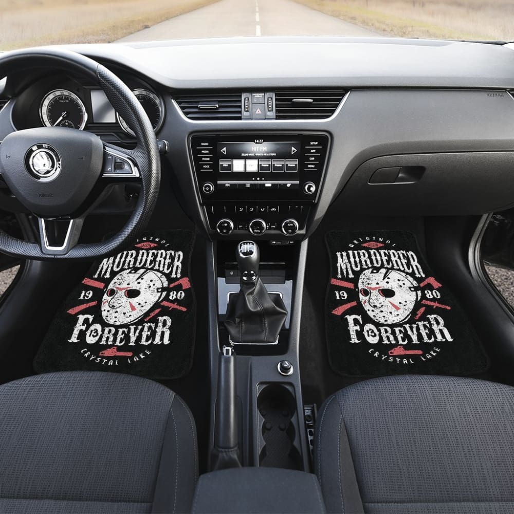 Jason Voorhees Friday The 13Th Car Floor Mats Movie Fan Gift 210101 - YourCarButBetter