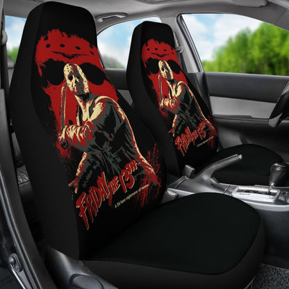 Jason Voorhees Friday The 13Th Car Seat Covers Movie Fan Gift 210101 - YourCarButBetter