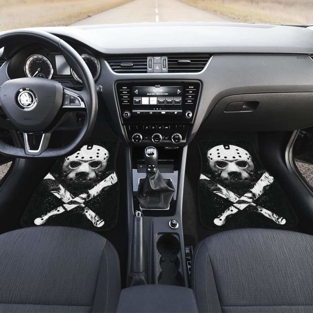 Jason Voorhees Horror Fan Gift Car Floor Mats 094209 - YourCarButBetter