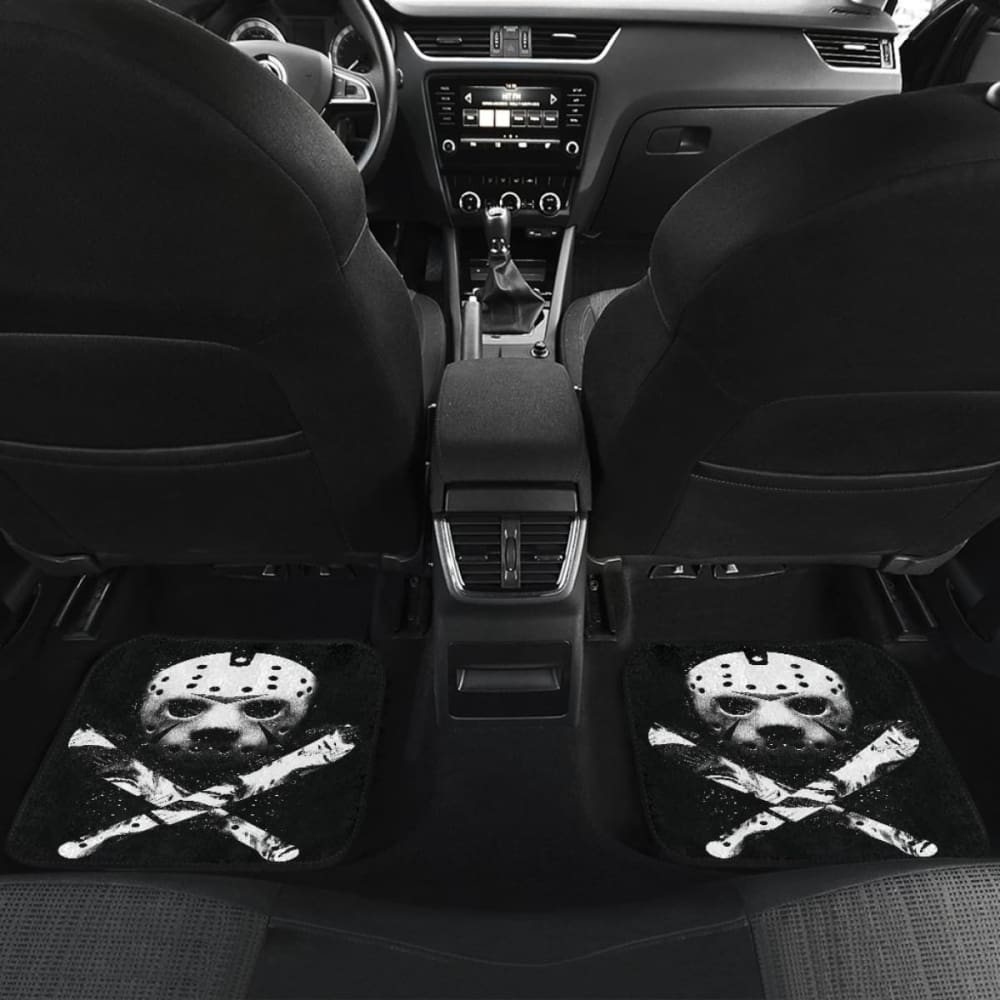 Jason Voorhees Horror Fan Gift Car Floor Mats 094209 - YourCarButBetter