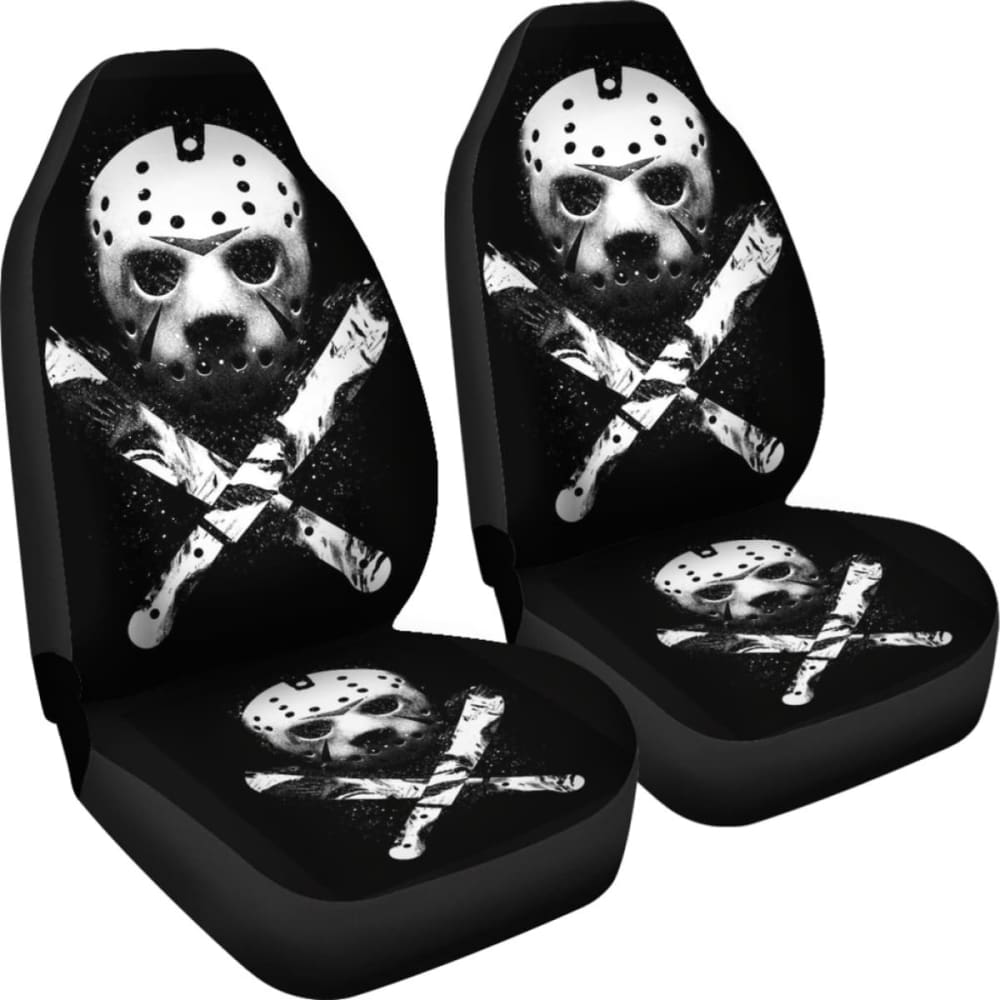 Jason Voorhees Horror Fan Gift Car Seat Cover 094209 - YourCarButBetter