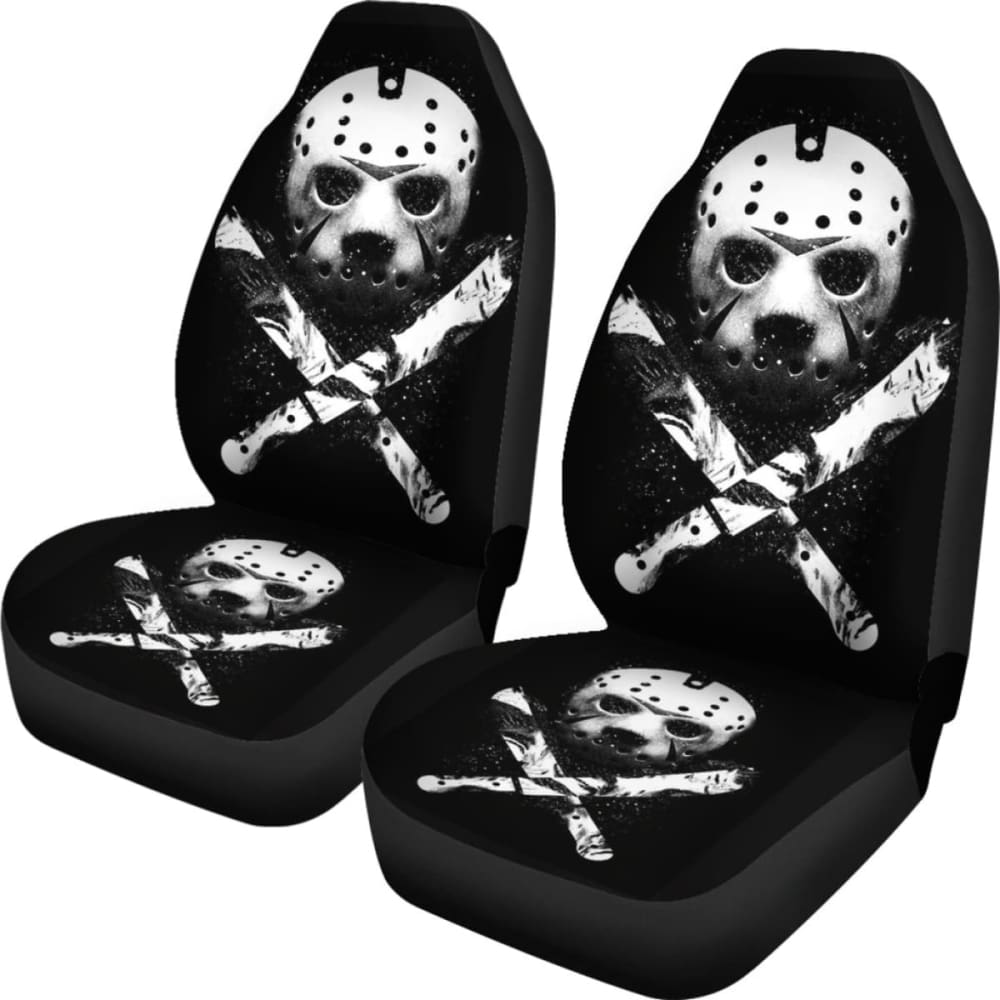 Jason Voorhees Horror Fan Gift Car Seat Cover 094209 - YourCarButBetter