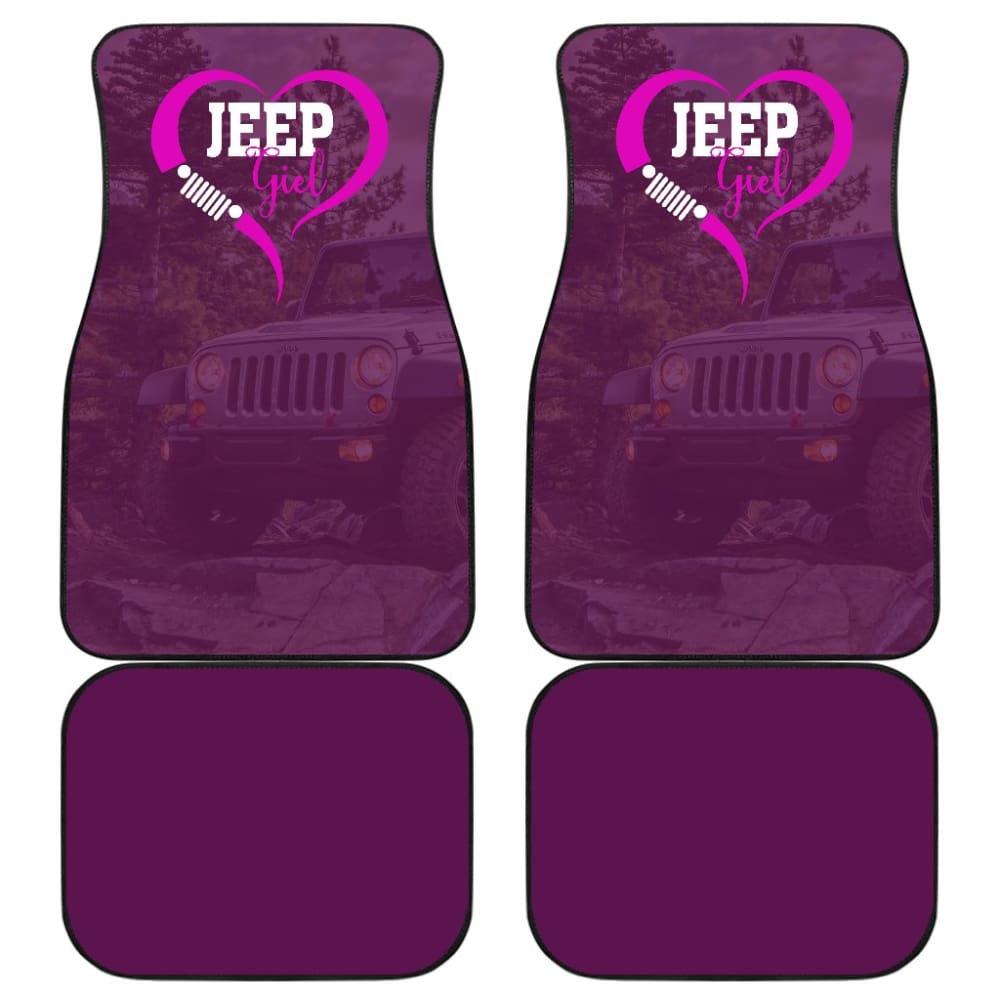 Jeep Girl Car Floor Mats 213101 - YourCarButBetter