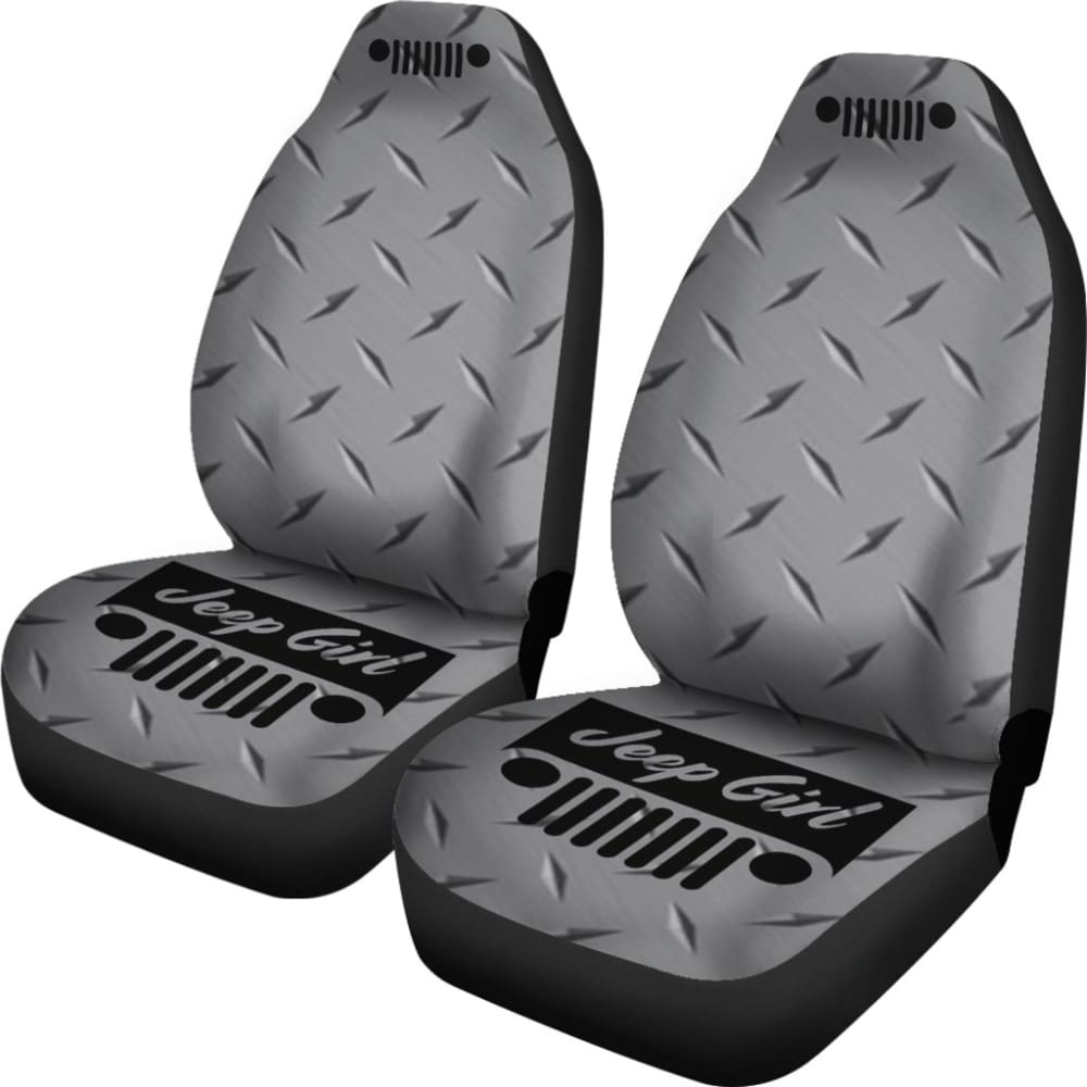 Jeep Girl Grill- Seat Cover Silvermetal 101819 - YourCarButBetter