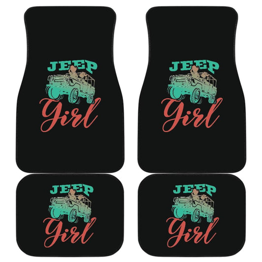 Jeep Girl Offroad Car Floor Mats 210507 - YourCarButBetter