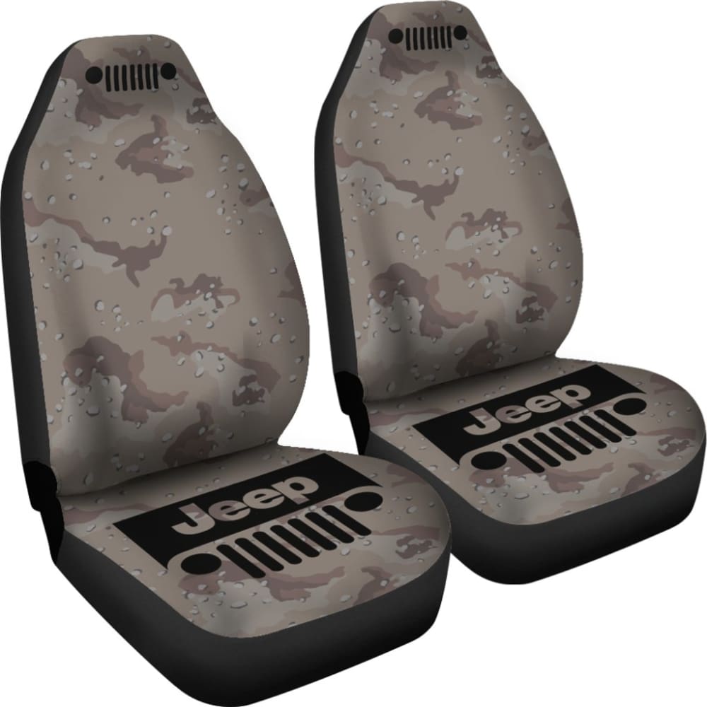 Jeep Grill- Seat Cover Desert Camo 101819 - YourCarButBetter