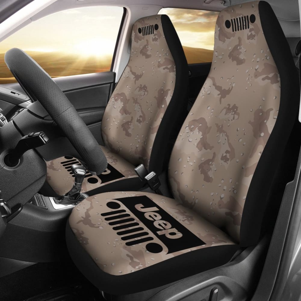 Jeep Grill - Seat Cover Desert Camo 101819 - YourCarButBetter