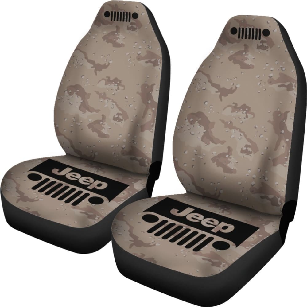 Jeep Grill - Seat Cover Desert Camo 101819 - YourCarButBetter