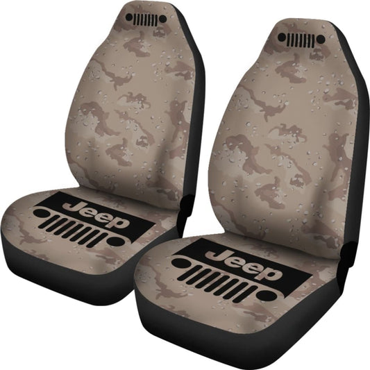 Jeep Grill - Seat Cover Desert Camo 101819 - YourCarButBetter