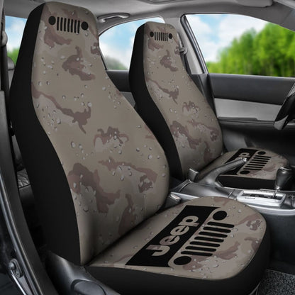 Jeep Grill- Seat Cover Desert Camo 101819 - YourCarButBetter