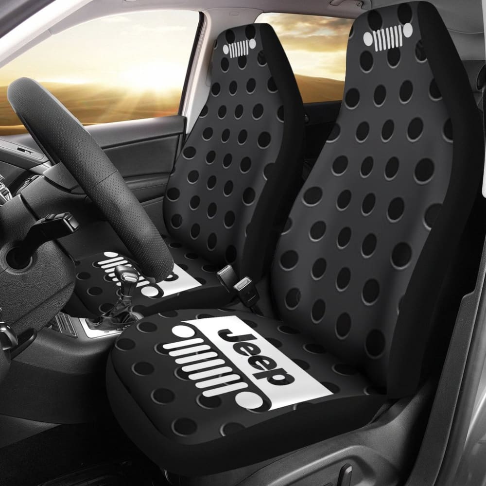 Jeep Grill - Seat Cover Metal Holes 101819 - YourCarButBetter