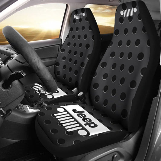 Jeep Grill - Seat Cover Metal Holes 101819 - YourCarButBetter