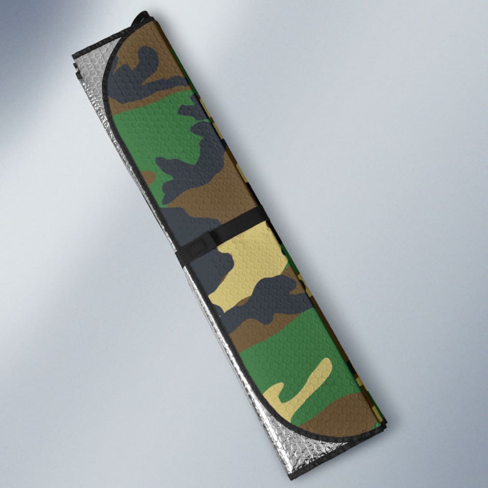 Jeep Grill Woodland Camo Car Auto Sun Shades 211101 - YourCarButBetter