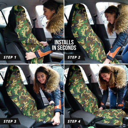 Jeep Grill Woodland Camo Car Seat Covers 211101 - YourCarButBetter