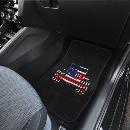 Jeep Mixed American Flag Car Floor Mats 210507 - YourCarButBetter