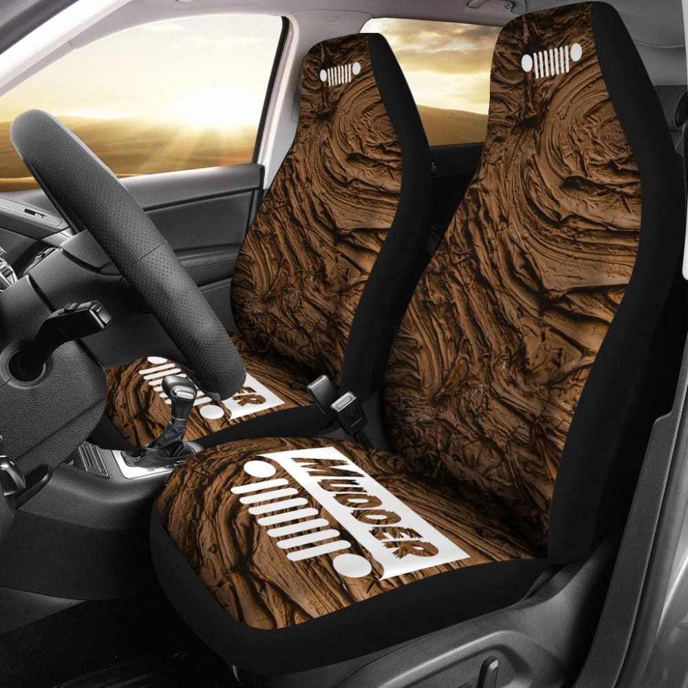 Jeep Mudder Seat Covers - Mud Swirls 101819 - YourCarButBetter