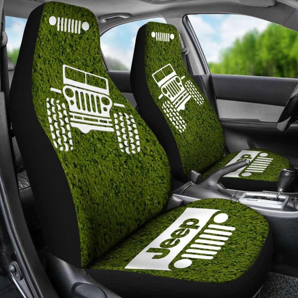 Jeep Offroad - Car Seat Cover Dabolive White Dirt 101819 - YourCarButBetter
