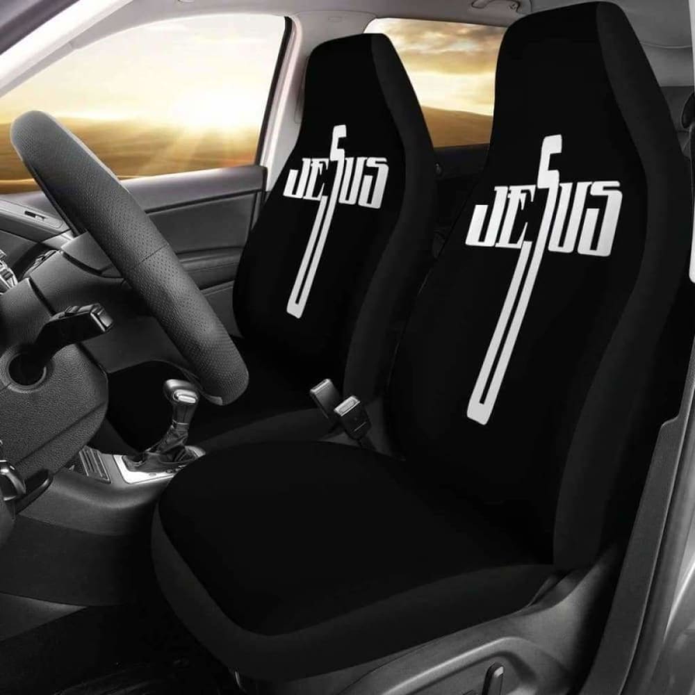 Jesus Christ Cross Crucifix Christian Car Seat Covers 160905