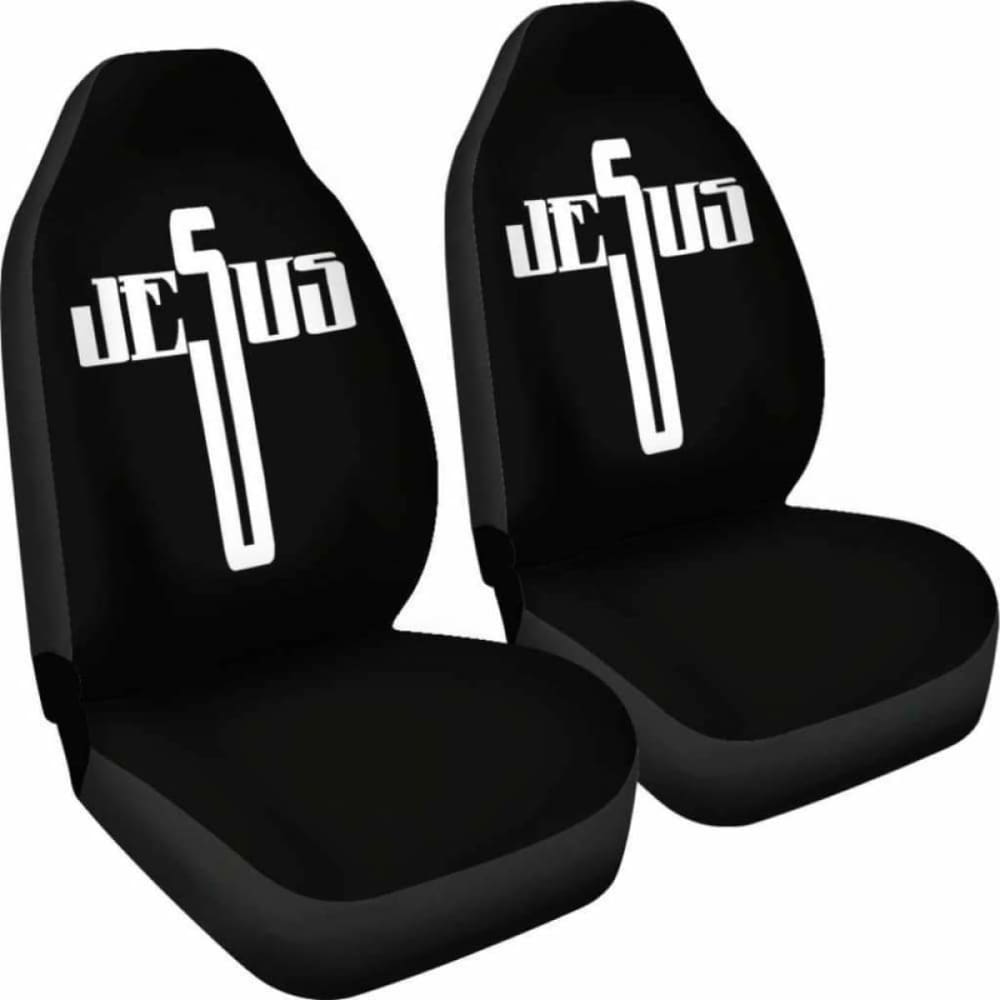 Jesus Christ Cross Crucifix Christian Car Seat Covers 160905