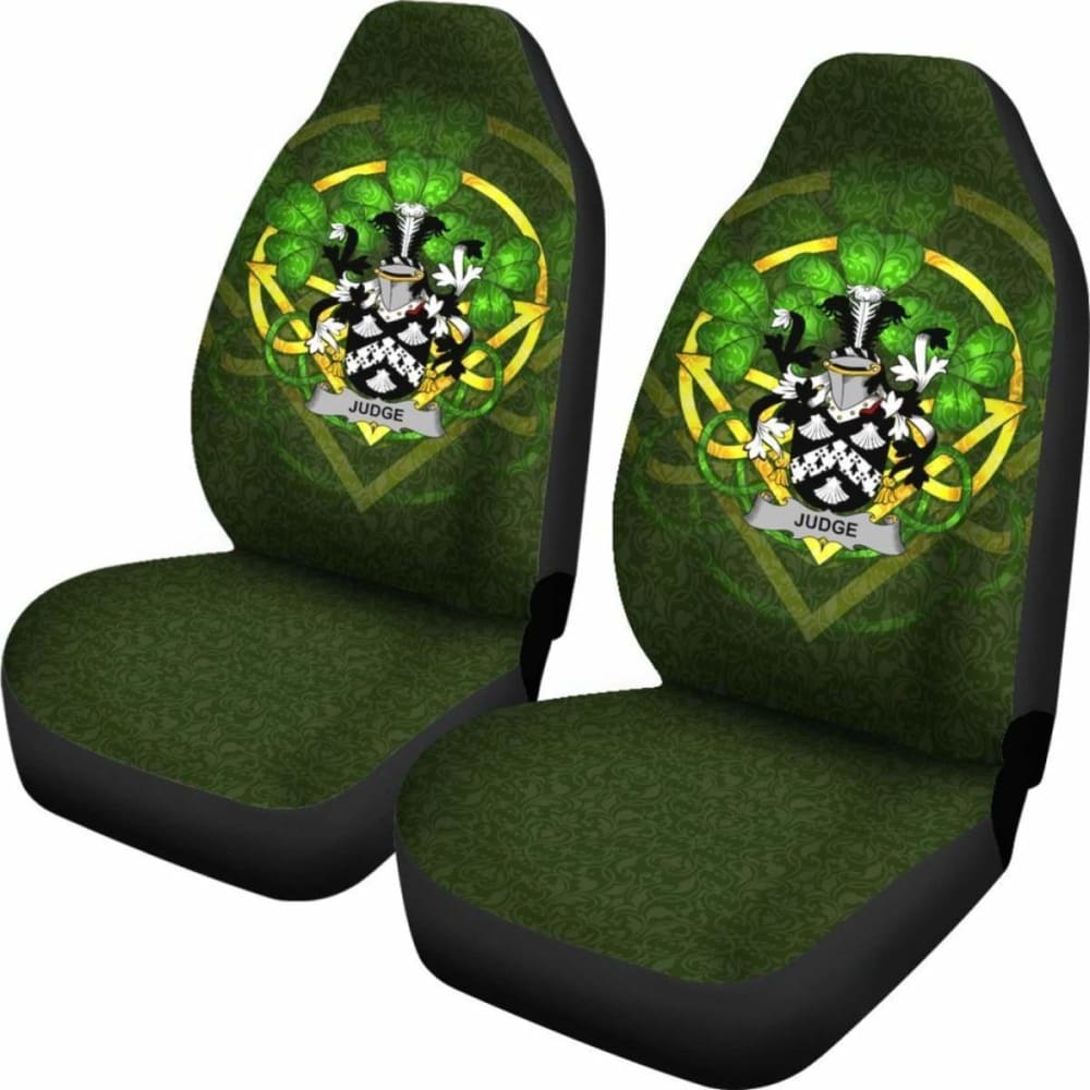 Judge Ireland Car Seat Cover Celtic Shamrock (Set Of Two) 154230 - YourCarButBetter