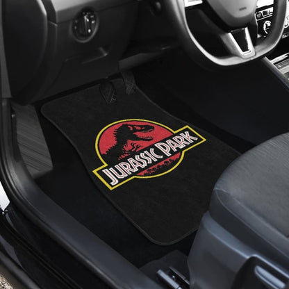 Jurassic Park Art Car Floor Mats Movie Fan Gift 094201 - YourCarButBetter