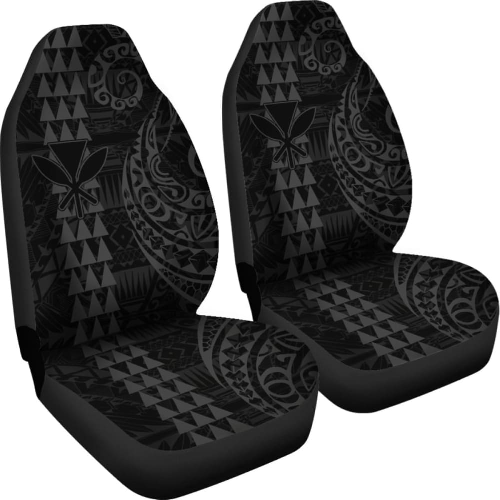 Kanaka Polynesian Car Seat Covers Grey - Amazing 105905 - YourCarButBetter