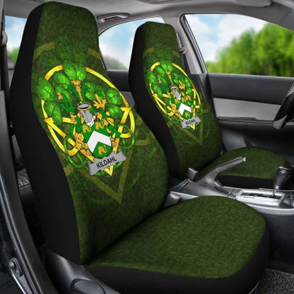 Kildahl Ireland Car Seat Cover Celtic Shamrock (Set Of Two) 154230 - YourCarButBetter