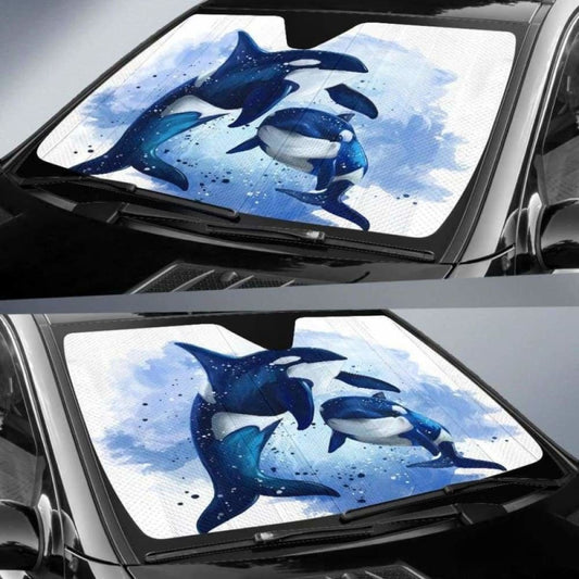 Killer Whale Auto Sun Shades 085424 - YourCarButBetter