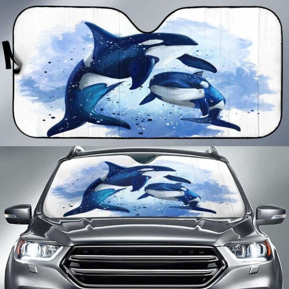Killer Whale Auto Sun Shades 085424 - YourCarButBetter