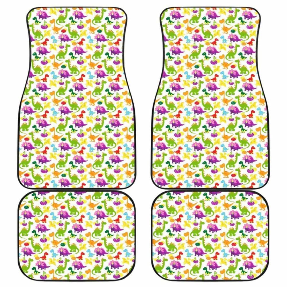 Kind Of Dinosaurs Car Floor Mats Amazing Gift H040220 154813 - YourCarButBetter