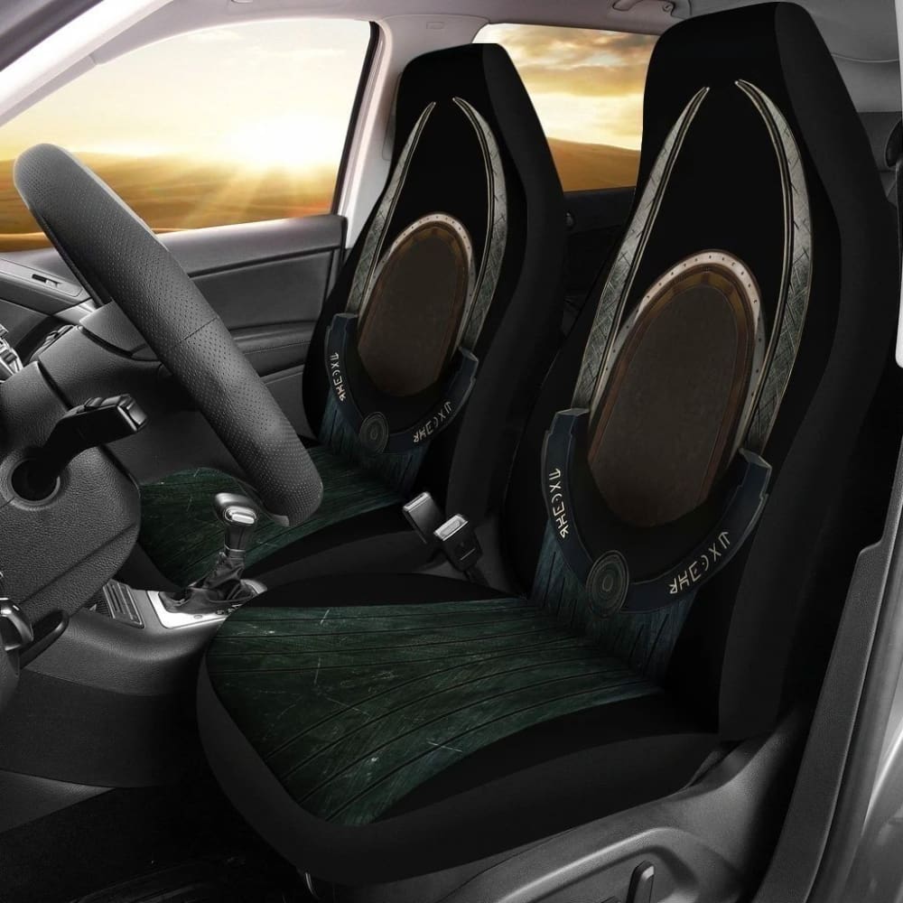 King’S Throne Viking Style Car Seat Covers Gift Idea 093223 - YourCarButBetter