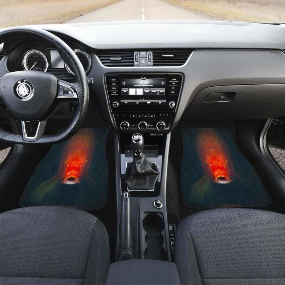 Koi Fish 3D Car Floor Mats 154230 - YourCarButBetter
