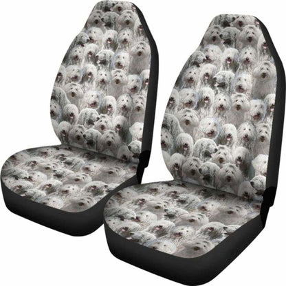 Komondor Full Face Car Seat Covers 090629 - YourCarButBetter