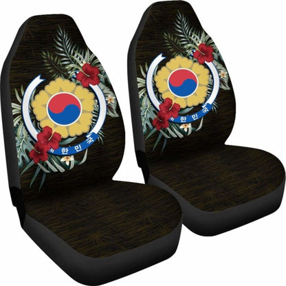 Korea Hibiscus Car Seat Covers 7 232125 - YourCarButBetter