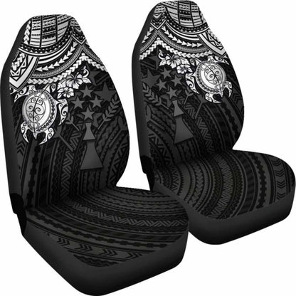 Kosrae Polynesian Car Seat Covers - White Turtle - Amazing 091114 - YourCarButBetter