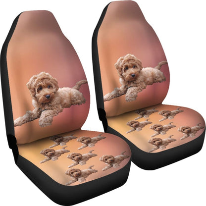 Labradoodle Car Seat Cover 174510 - YourCarButBetter