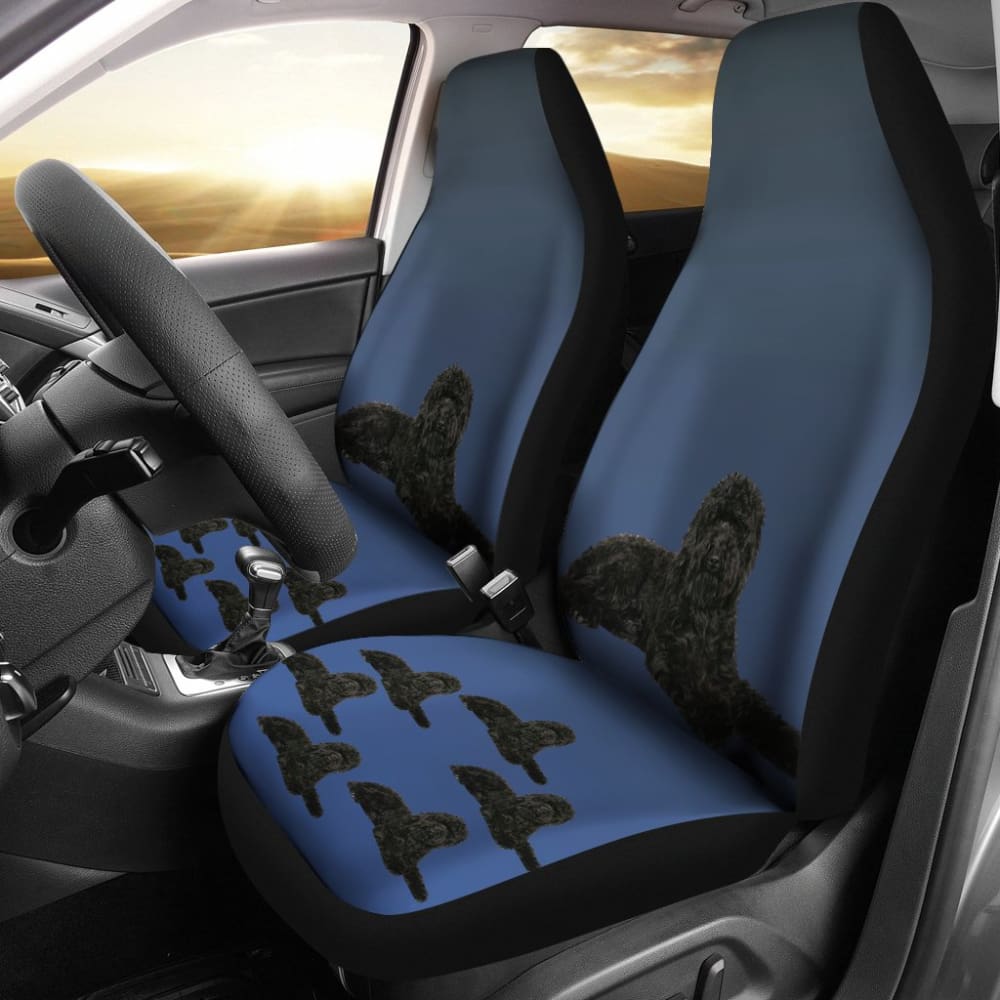 Labradoodle Car Seat Cover - Black 174510 - YourCarButBetter