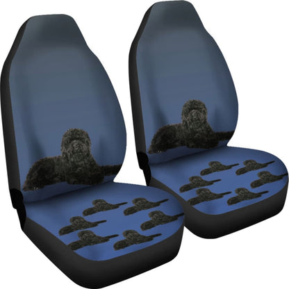 Labradoodle Car Seat Cover - Black 174510 - YourCarButBetter