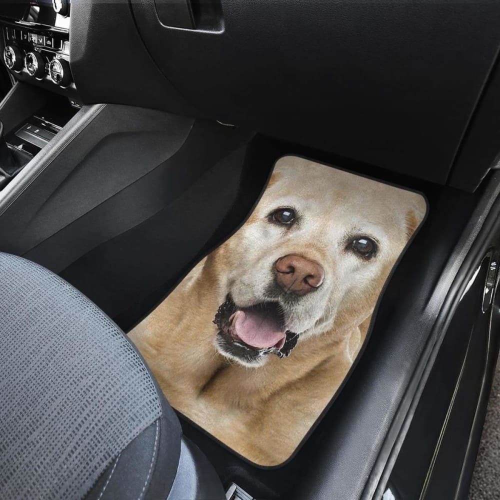 Labrador Car Floor Mats Funny For Dog Lab Lover 115106