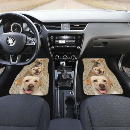Labrador Car Floor Mats Funny For Lab Dog Lover 115106