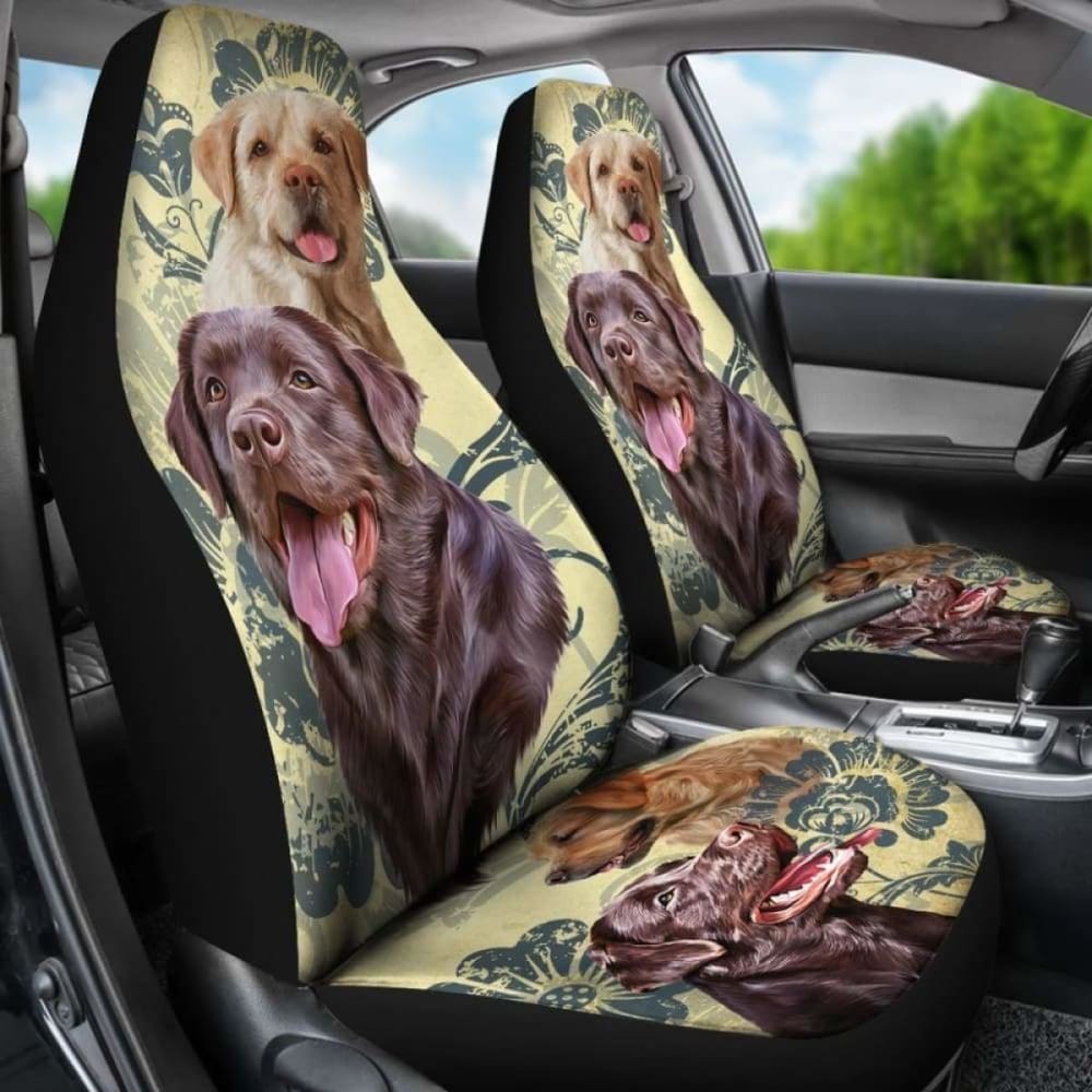 Labrador Retriever - Car Seat Covers 094201 - YourCarButBetter