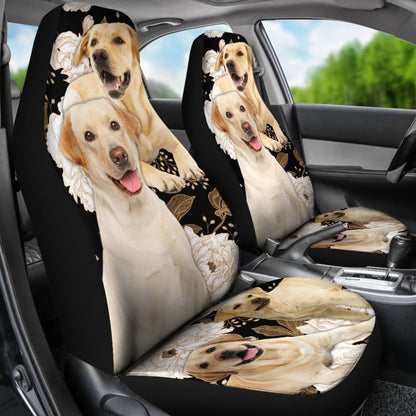 Labrador Retriever Dog Gift - Car Seat Covers 174510 - YourCarButBetter