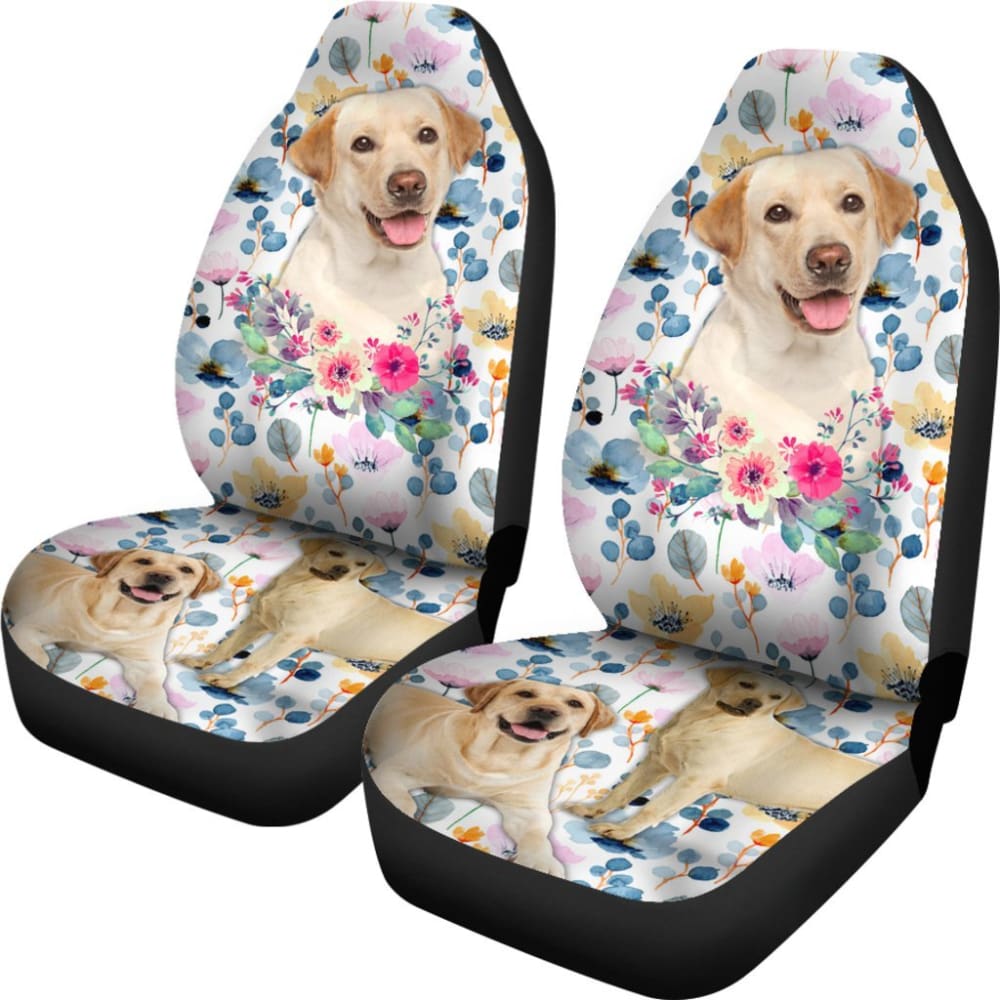 Labrador Retriever Dog Gift - Car Seat Covers 174510 - YourCarButBetter