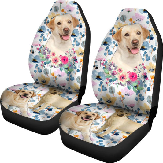 Labrador Retriever Dog Gift - Car Seat Covers 174510 - YourCarButBetter